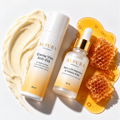 Set Anti-Age Completo al Veleno d'Api – Siero Lifting 30ml + Crema Viso 50ml