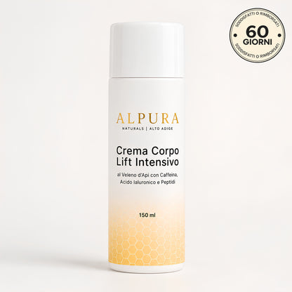 Crema Corpo Lift Intensivo al Veleno d’Api con Caffeina e Peptidi