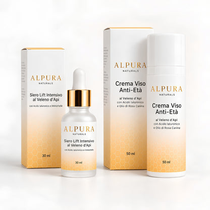 Set Anti-Age Completo al Veleno d'Api – Siero Lifting 30ml + Crema Viso 50ml
