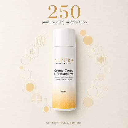 BodyLift — la prima crema in Italia con veleno d'api ad alto dosaggio contro la cellulite