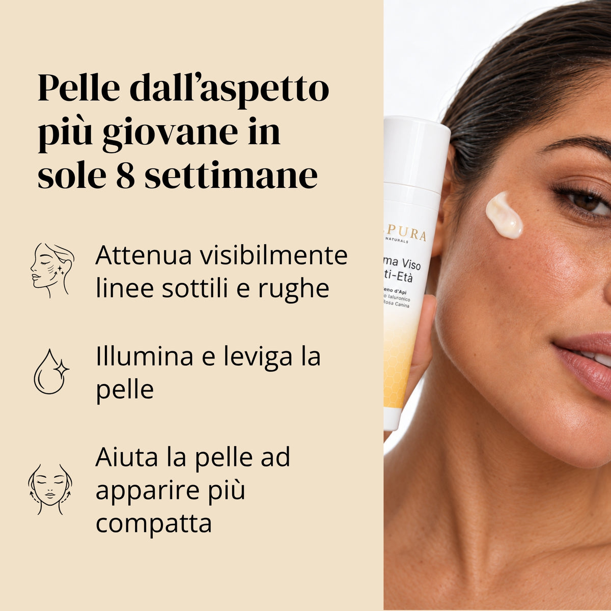 Set Anti-Age Completo al Veleno d'Api – Siero Lifting 30ml + Crema Viso 50ml