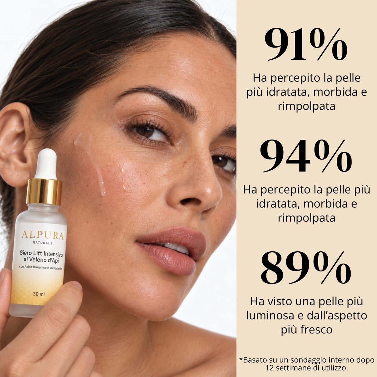 Set Anti-Age Completo al Veleno d'Api – Siero Lifting 30ml + Crema Viso 50ml