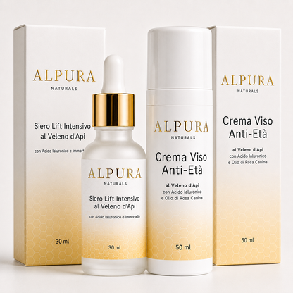 Set Anti-Age Completo al Veleno d'Api – Siero Lifting 30ml + Crema Viso 50ml